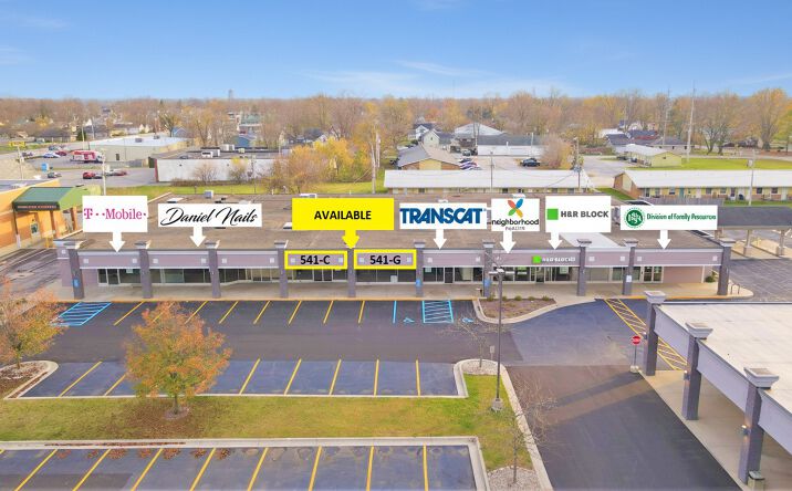 Pictures of Retail property located at 539 N Line St, Columbia City, IN 46725 for lease - image #1