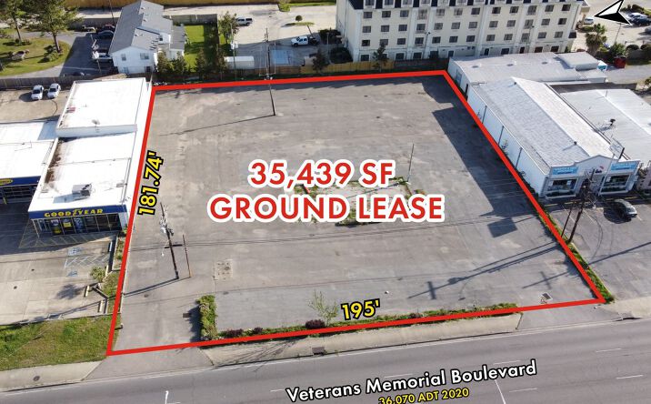 Pictures of Retail, Land property located at 2217 Veterans Blvd, Kenner, LA 70062 for lease - image #1