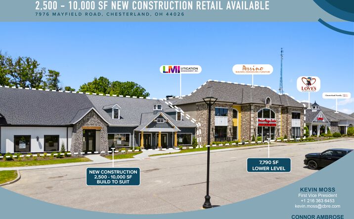 Pictures of Retail, Office, Land property located at 7976 Mayfield Rd, Chesterland, OH 44026 for lease - image #1