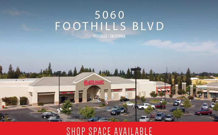 Pictures of Retail property located at 5060 Foothills Blvd, Roseville, CA 95747 for lease - image #1