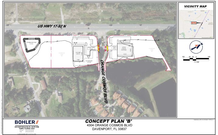 Pictures of Retail, Land property located at 4304 Orange Cosmos Blvd, Davenport, FL 33837 for lease - image #1