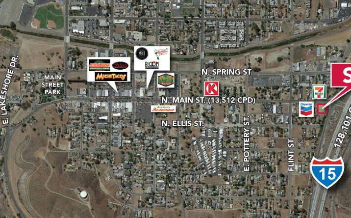 Pictures of Retail, Land property located at 516 N. Main St, Lake Elsinore, CA 92530 for lease - image #1