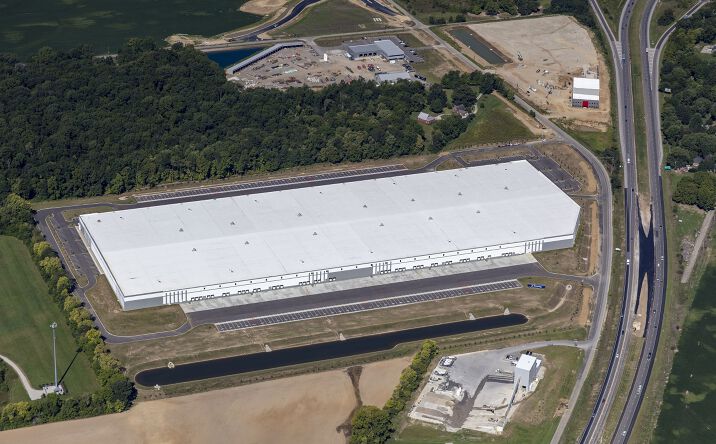 Pictures of Industrial property located at 9201 N Frontage Rd, Fairland, IN 46126 for lease - image #1
