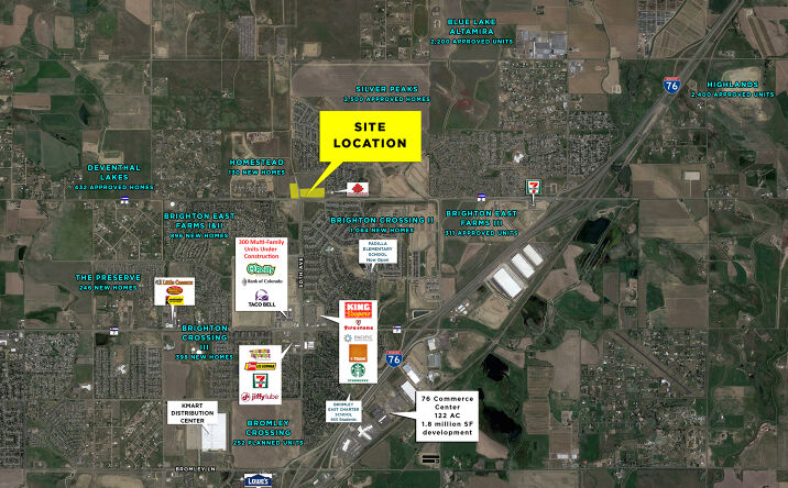 Pictures of Retail property located at NWC & NEC CR 2 & 50th Avenue, Lochbuie, CO 80603 for lease - image #1