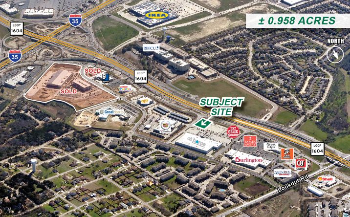 Pictures of Retail, Land property located at NWC of Loop 1604 & IH-35, Live Oak, TX 78233 for lease - image #1