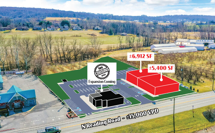 Pictures of Retail property located at 1215 N Reading Rd, Stevens, PA 17578 for lease - image #1