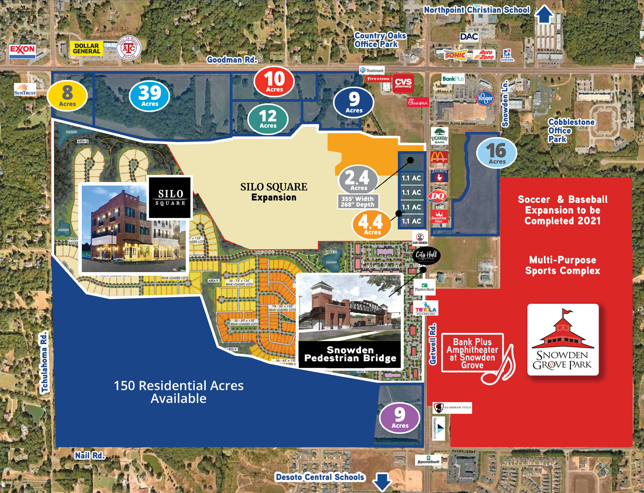 Goodman Rd, Southaven, MS 38672 Land for Lease 39 Beautiful Acres