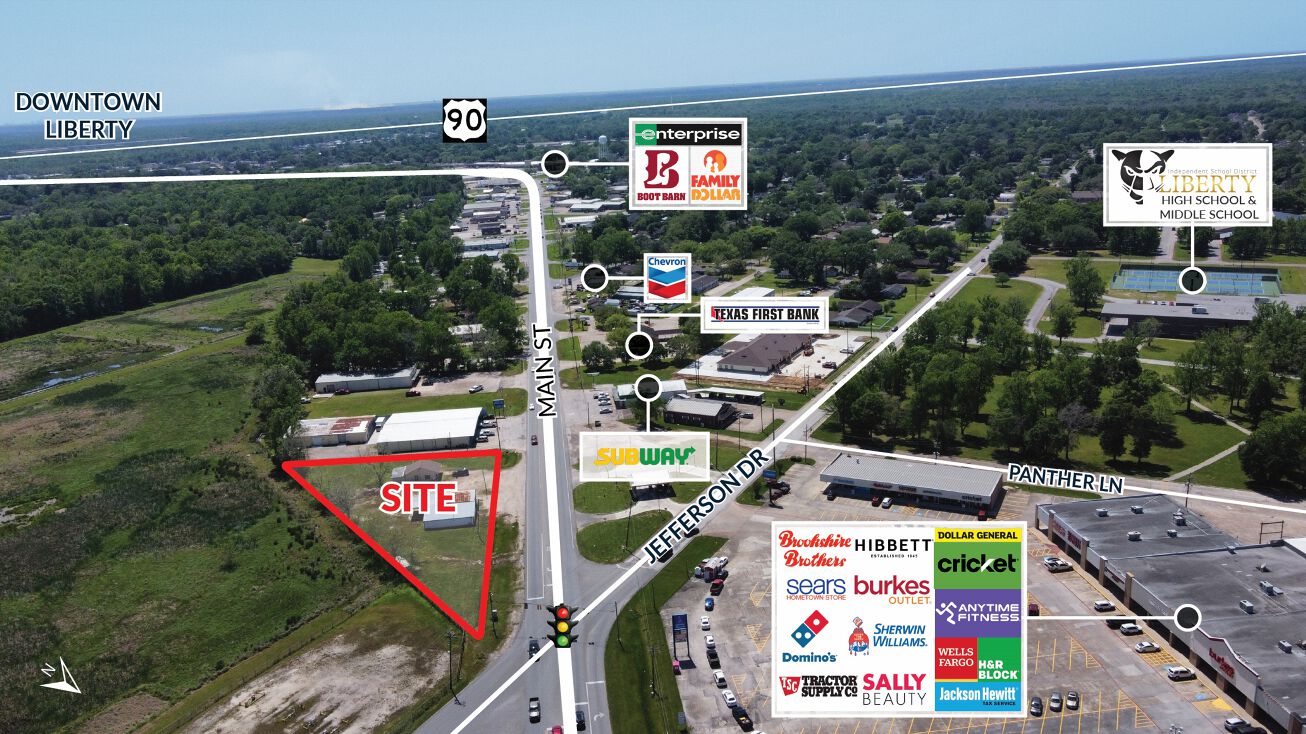 2214 N Main St, Liberty, TX 77575 Retail Space for Lease Liberty