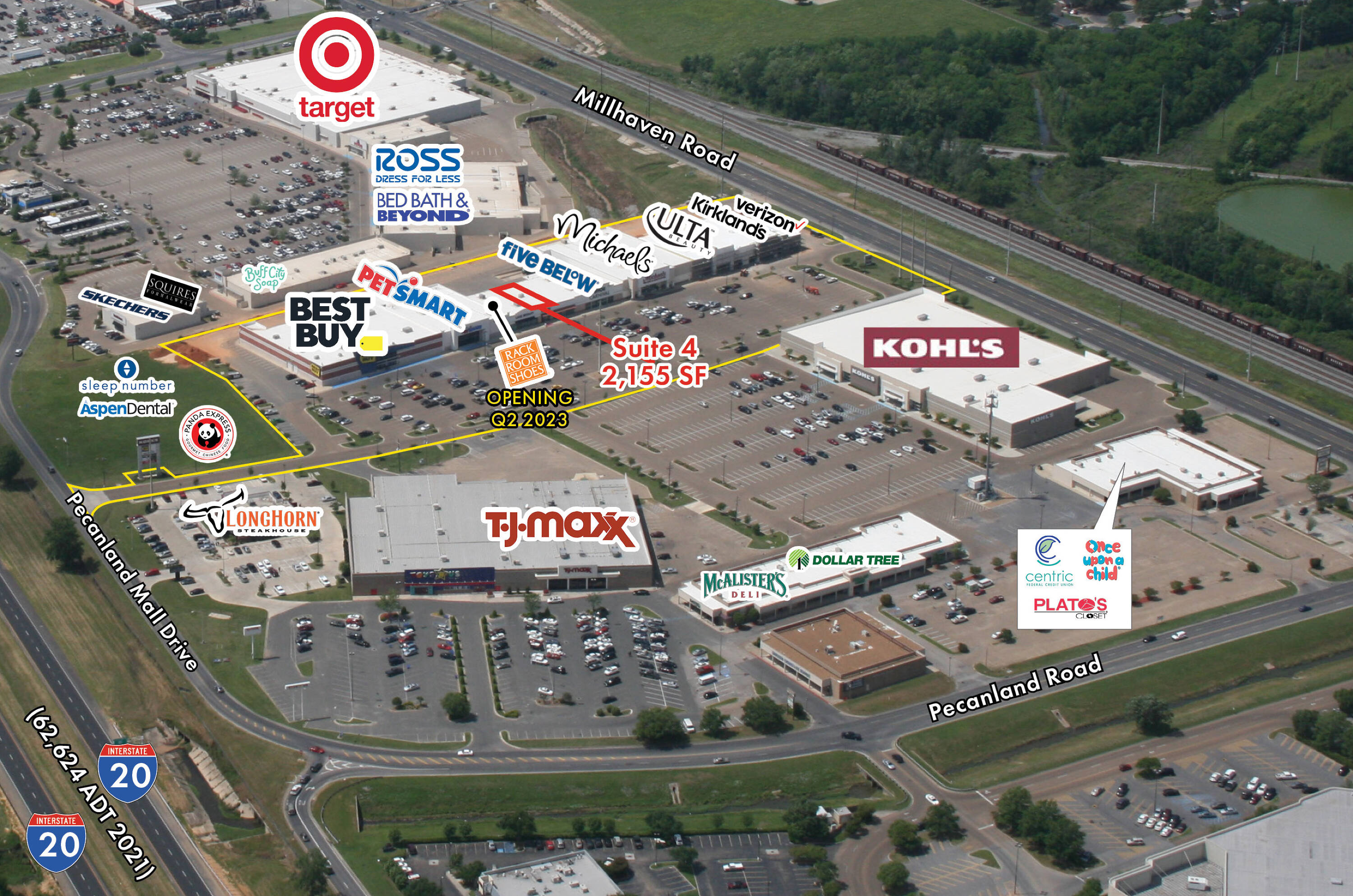 4429 Pecanland Mall Dr, Monroe, LA 71203