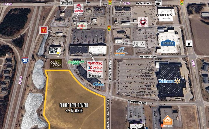 Pictures of Retail property located at Crossroads Drive, Plover, WI 54467 for lease - image #1