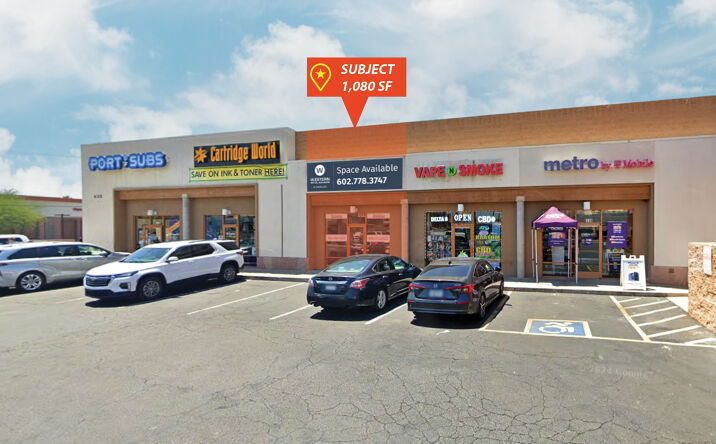 Pictures of Retail property located at 635 E Indian School Rd, Phoenix, AZ 85012 for lease - image #1