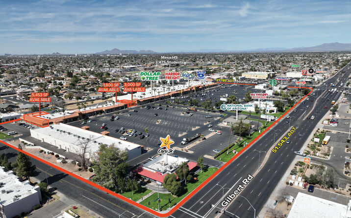 Pictures of Retail property located at 1356 S Gilbert Rd, Mesa, AZ 85204 for lease - image #1