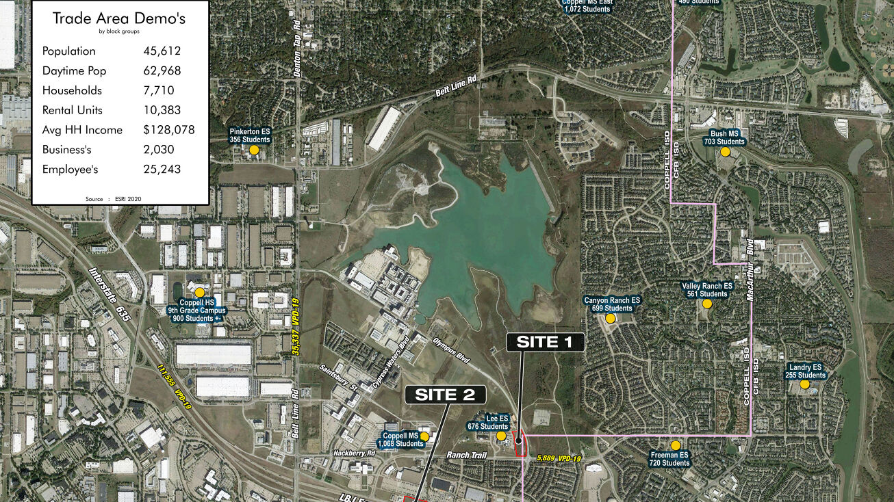 Cypress Waters Blvd, Irving, TX 75063 Retail Space for Lease Bts