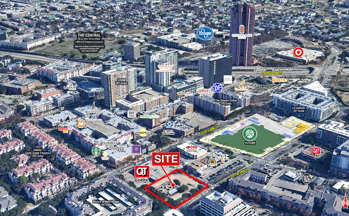 Pictures of Retail property located at 3130 Lemmon Ave, Dallas, TX 75204 for lease - image #1