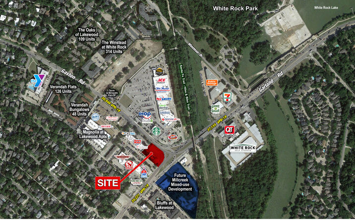 Pictures of Retail, Land property located at SWC Gaston Ave & Garland Rd, Dallas, TX 75214 for lease - image #1