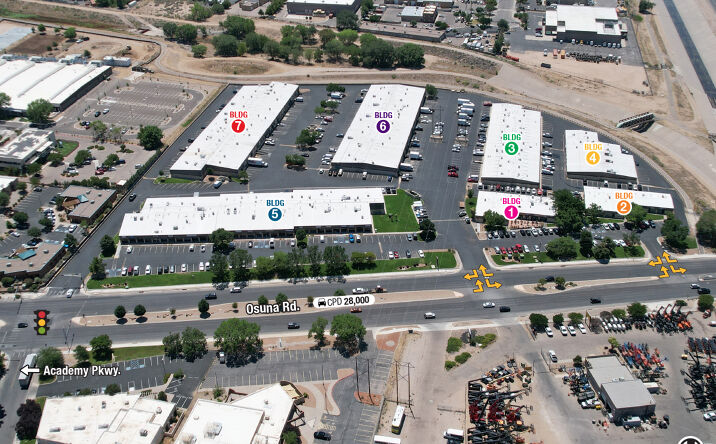 Pictures of Office, Industrial property located at 3700 Osuna Rd NE, Albuquerque, NM 87109 for lease - image #1