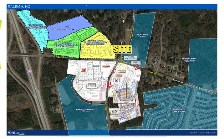 Pictures of Retail, Land property located at Buffaloe Rd & Forestville Rd, Raleigh, NC 27616 for lease - image #1