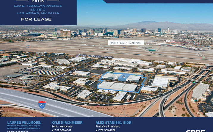Pictures of Industrial property located at 530 E Pamalyn Ave, Las Vegas, NV 89119 for lease - image #1
