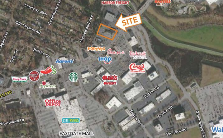 Pictures of Retail, Land property located at 5771 Brainerd Rd, Chattanooga, TN 37411 for lease - image #1
