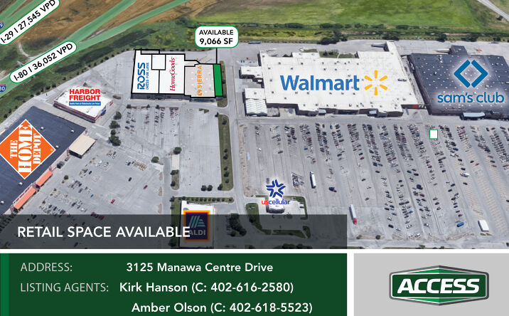 Pictures of Retail property located at 3125 Manawa Centre Dr, Council Bluffs, IA 51501 for sales - image #1