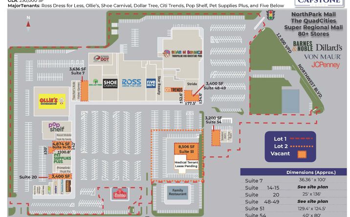 Pictures of Retail property located at 902 W Kimberly Rd, Davenport, IA 52806 for lease - image #1