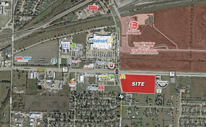 Pictures of Retail, Land property located at SEC SH-78 & FM-432, Wylie, TX 75098 for lease - image #1