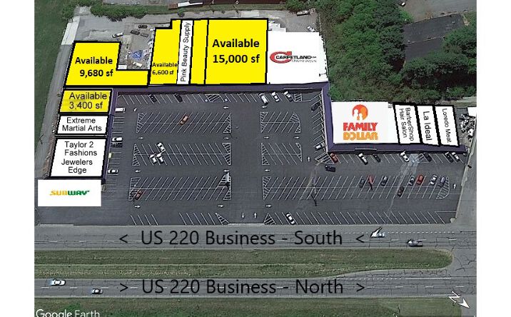 Pictures of Retail, Office, Restaurant property located at 2370 Greensboro Rd, Martinsville, VA 24112 for lease - image #1