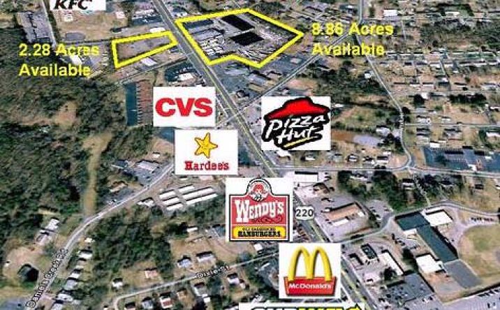 Pictures of Land, Retail, Restaurant property located at 3200 Virginia Ave, Collinsville, VA 24078 for lease - image #1