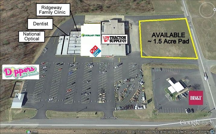 Pictures of Retail, Office, Restaurant property located at 4920 Greensboro Rd, Ridgeway, VA 24148 for lease - image #1