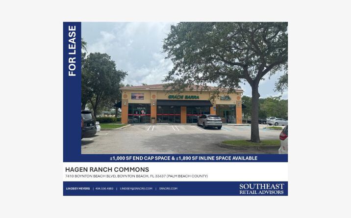 Pictures of Retail property located at 7410 Boynton Beach Blvd, Boynton Beach, FL 33437 for lease - image #1