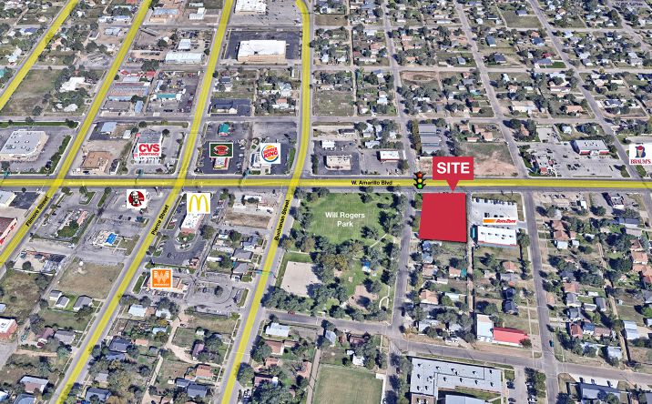 Pictures of Land property located at 600 E Amarillo Blvd, Amarillo, TX 79107 for lease - image #1