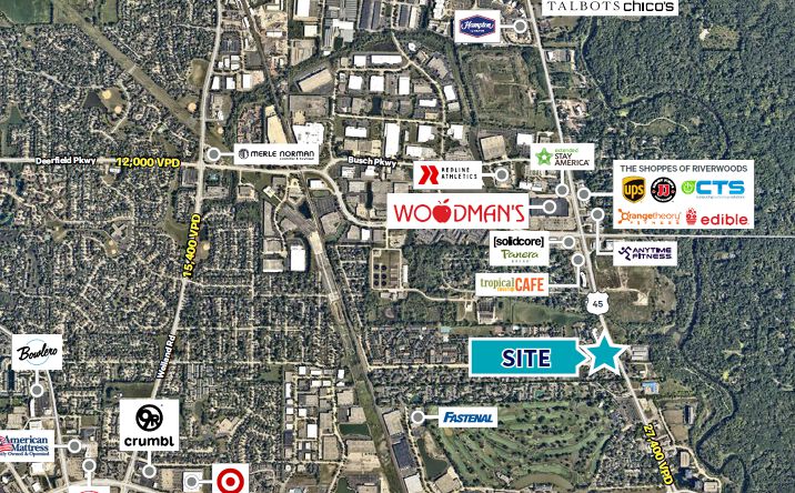 Pictures of Retail property located at 20500 Milwaukee Ave, Deerfield, IL 60015 for lease - image #1