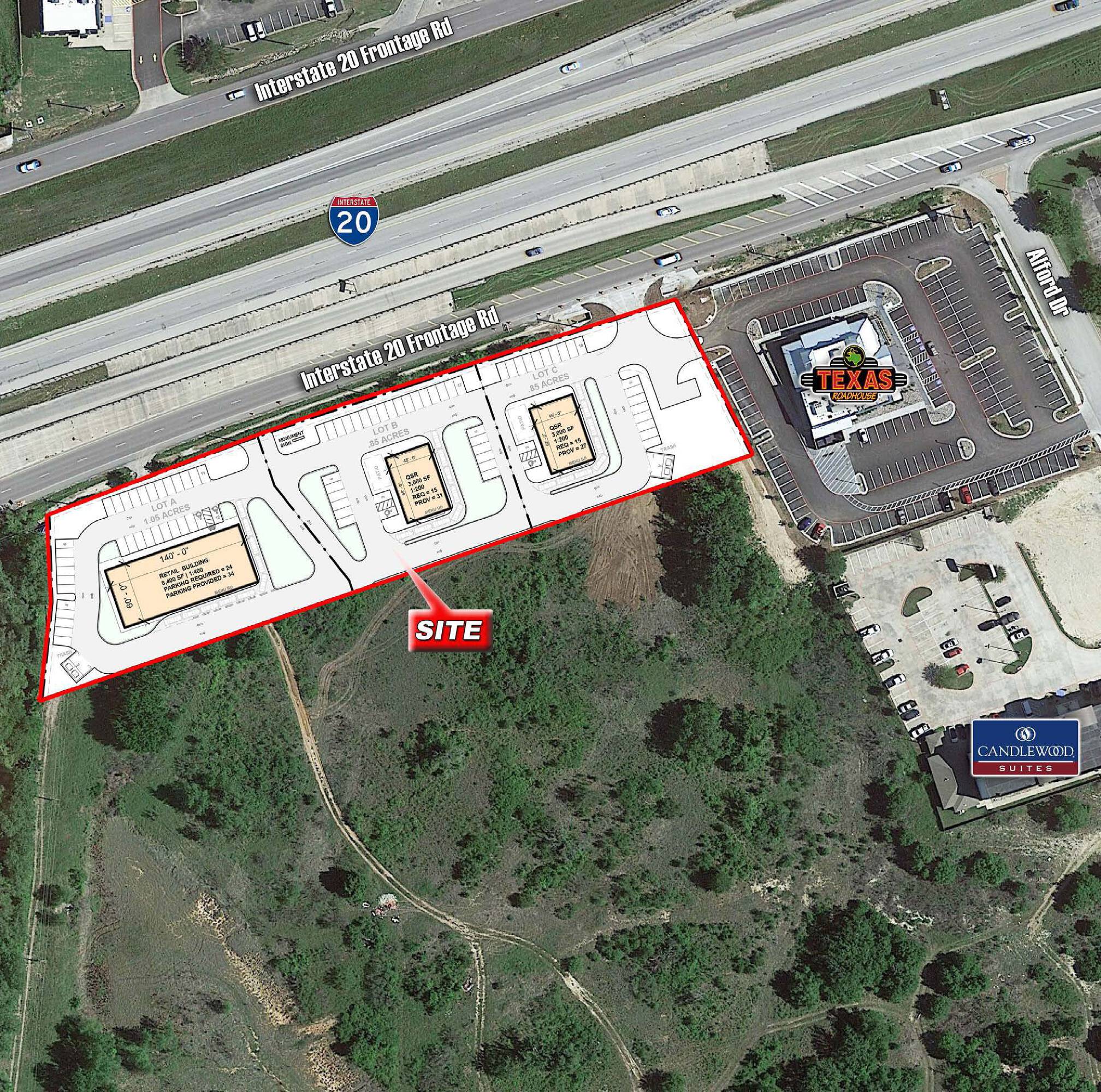 SWQ of I20 & S Main St, Weatherford, TX 76087