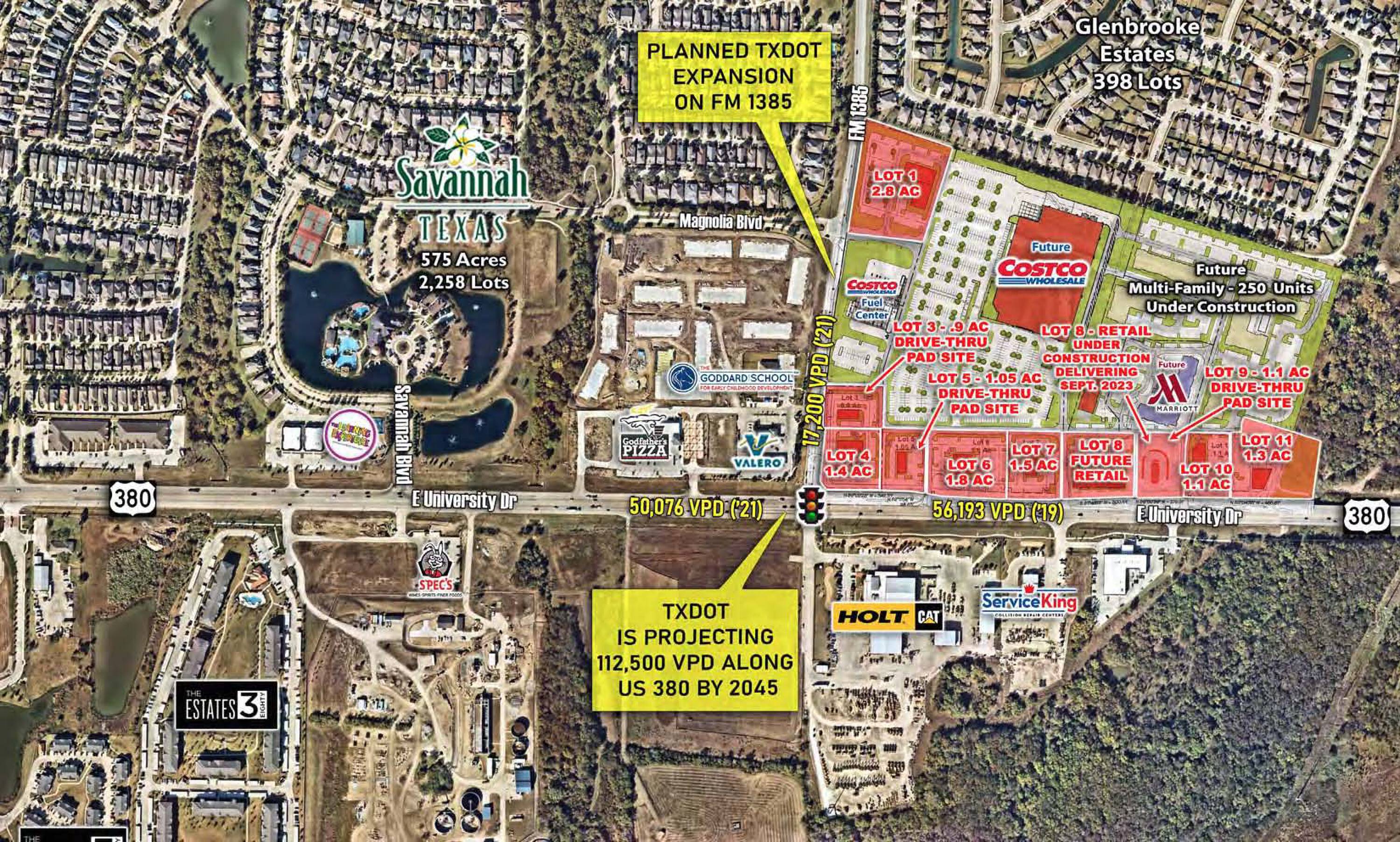 NEQ of US 380 &amp; FM 1385 Prosper, Prosper, TX 75078 | Crexi.com