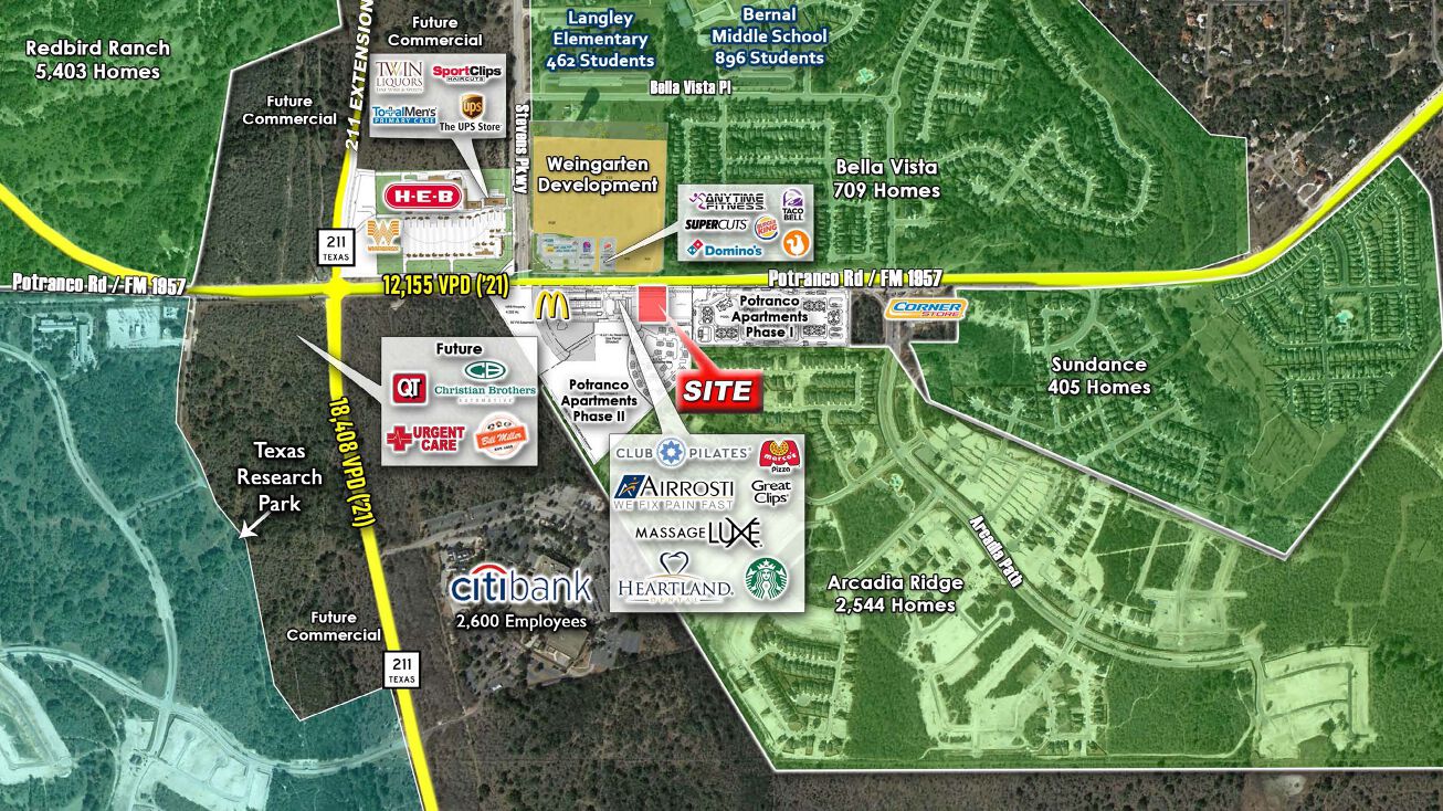 SEQ of Stevens Pkwy & Potranco Rd, San Antonio, TX 78245 Retail Space