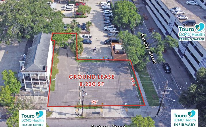 Pictures of Land property located at 3601 Prytania St, New Orleans, LA 70115 for lease - image #1
