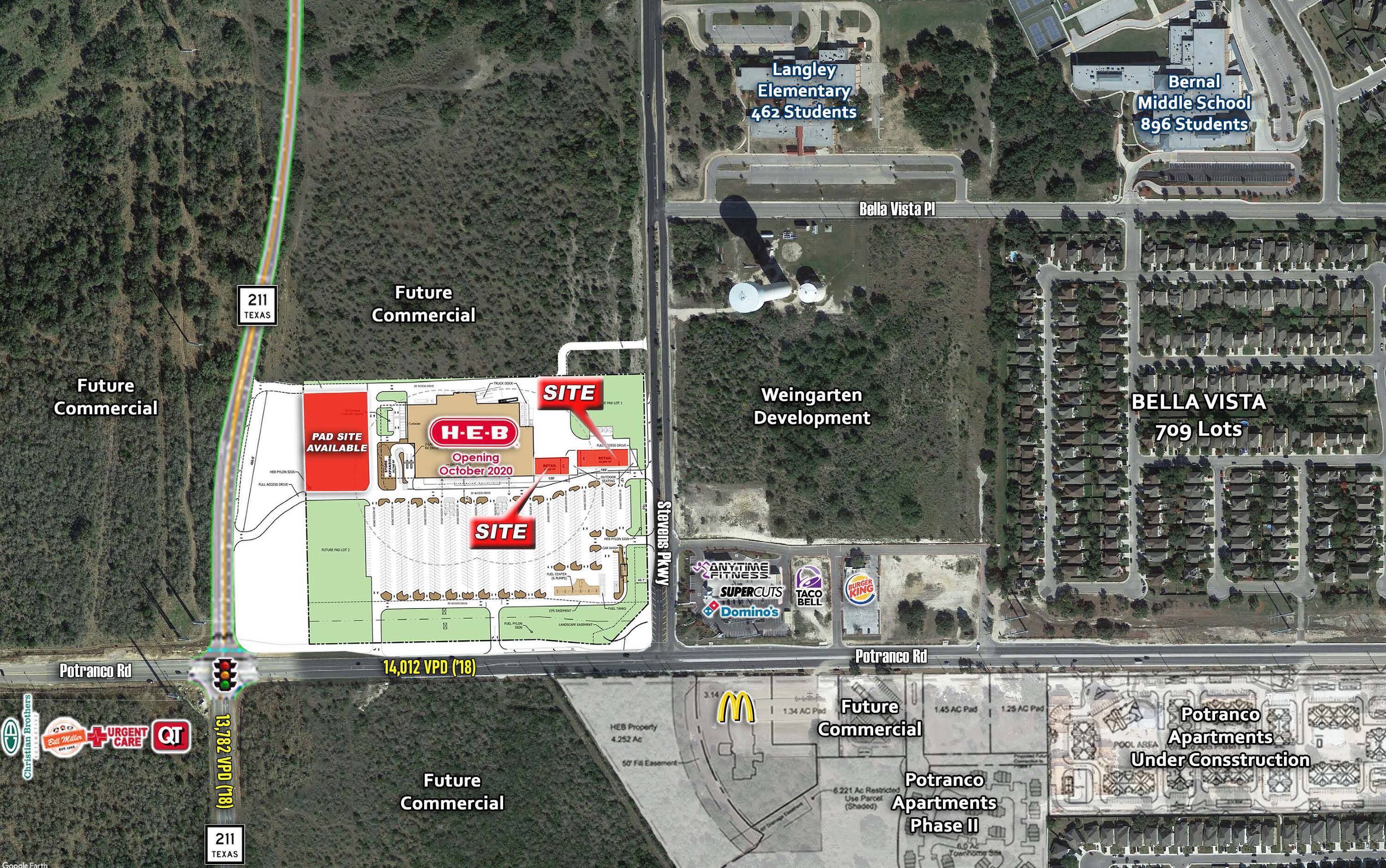 NEC of Hwy 211 and Potranco Rd, San Antonio, TX 78245