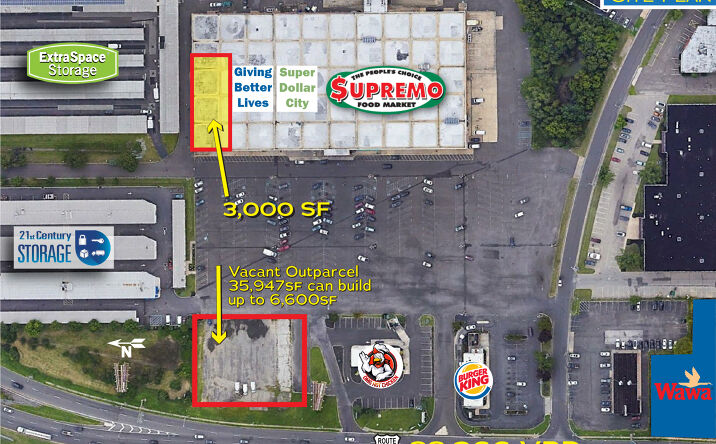 Pictures of Retail property located at 7500 S Crescent Blvd, Pennsauken Township, NJ 08109 for sales - image #1