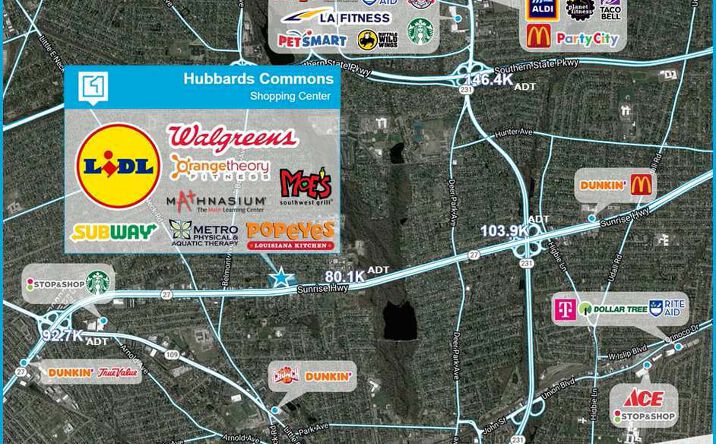 Pictures of Retail property located at 713-761 Sunrise Highway, West Babylon, NY 11704 for lease - image #1