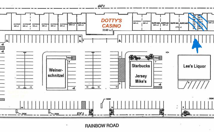 Pictures of Retail, Office property located at 1750 S Rainbow Blvd, Las Vegas, NV 89146 for lease - image #1