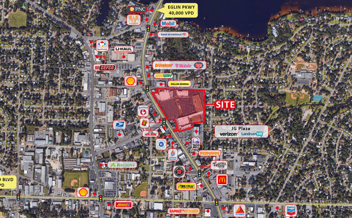 Pictures of Retail property located at 99 Eglin Pkwy SE, Fort Walton Beach, FL 32548 for lease - image #1