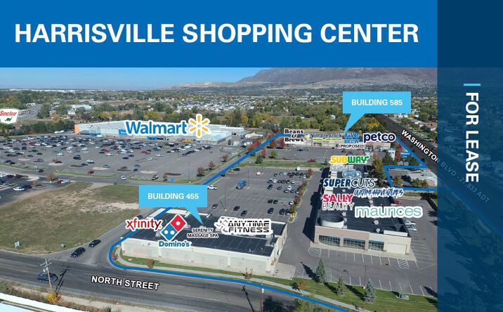 Pictures of Retail, Restaurant property located at 455-585 N Washington Blvd, Ogden, UT 84404 for lease - image #1