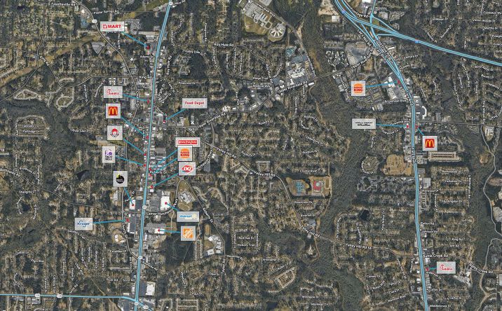 Pictures of Restaurant property located at 7048 GA-85, Riverdale, GA 30274 for lease - image #1