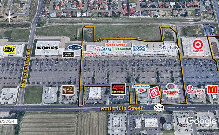 Pictures of Retail, Office, Restaurant property located at 7600 N 10th St, McAllen, TX 78504 for lease - image #1
