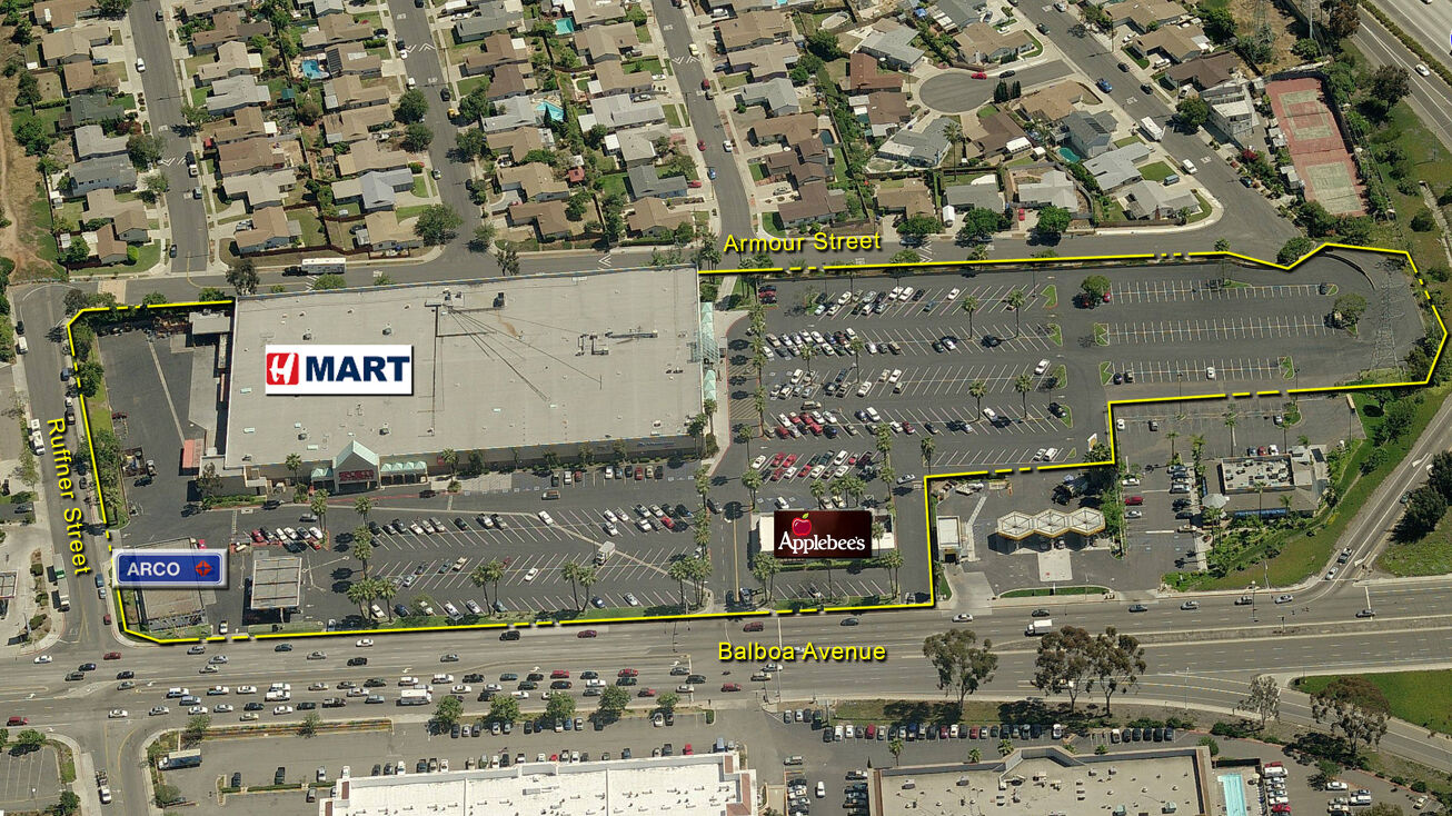 Balboa Ave. & Ruffner St, San Diego, CA 92111 Retail Space for Lease