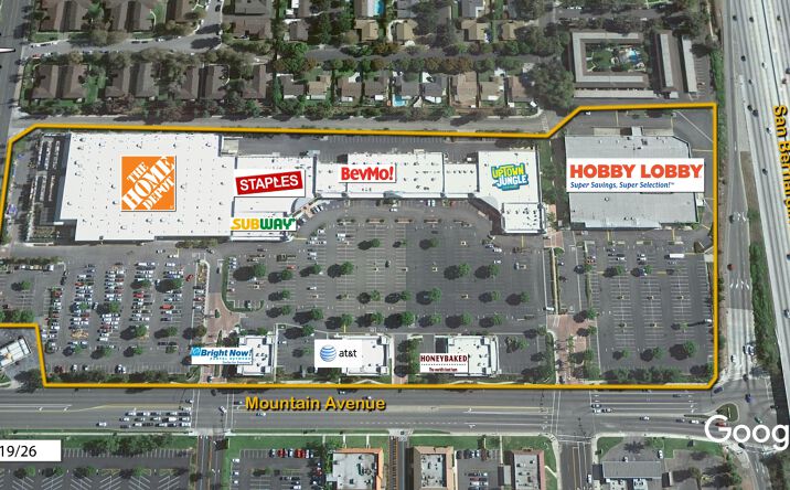 Pictures of Retail property located at 250 S. Mountain Avenue, Upland, CA 91786 for lease - image #1