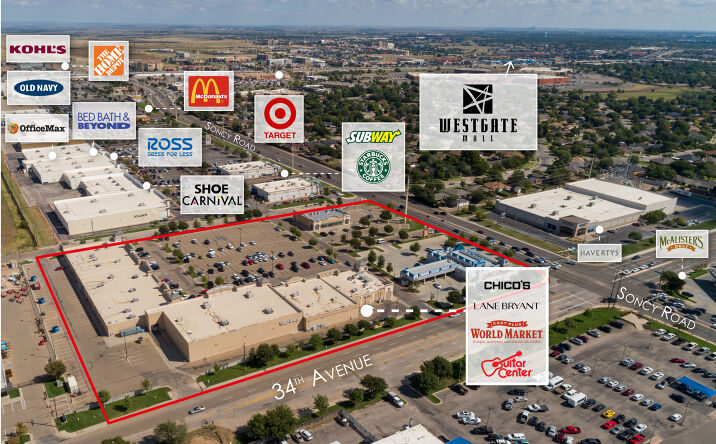 Pictures of Retail property located at 3350 S Soncy Rd, Amarillo, TX 79121 for lease - image #1