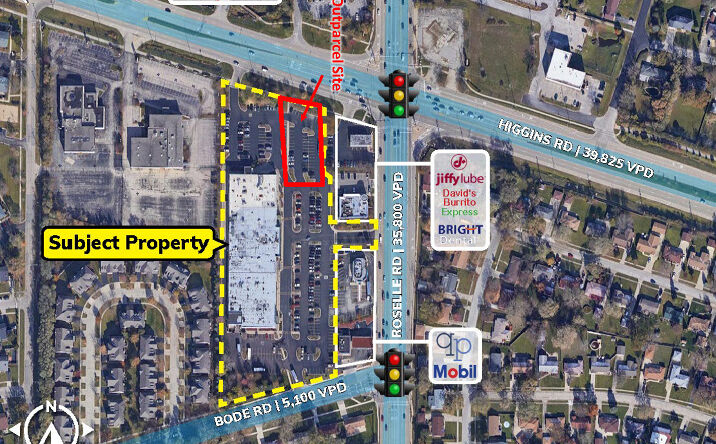 Pictures of Retail property located at 850 N Roselle Rd, Hoffman Estates, IL 60169 for lease - image #1