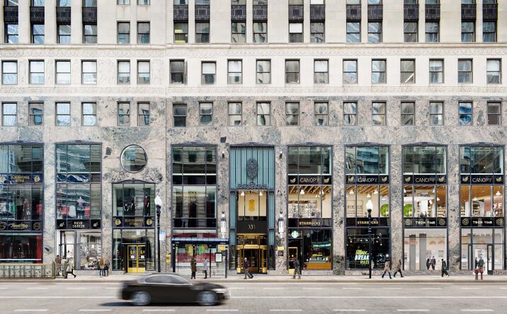 Pictures of Retail property located at 333 N Michigan Ave, Chicago, IL 60601 for lease - image #1