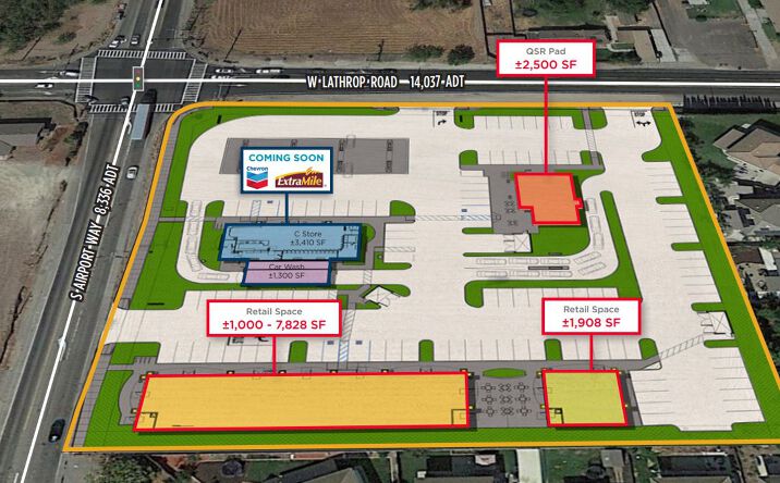 Pictures of Retail property located at 2060 W Lathrop Rd, Manteca, CA 95336 for lease - image #1